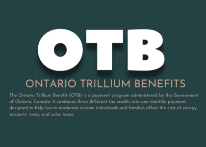 OTB Ontario trillium benefit