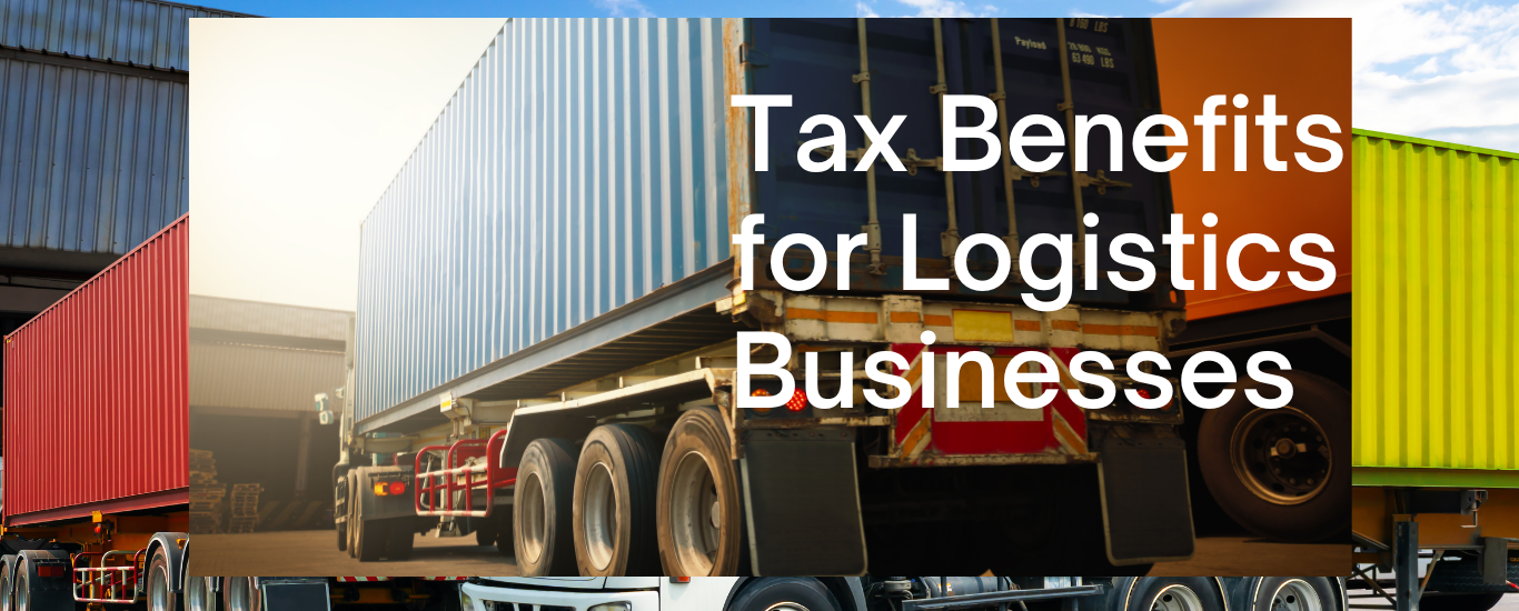 tax benefits for logistic business owner