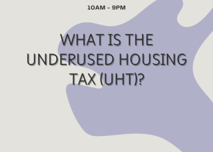 Underused housing tax